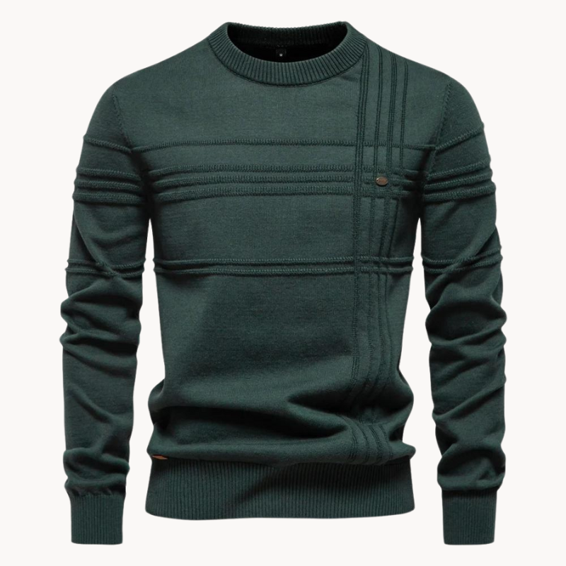 Finley | Timeless sweater with pattern