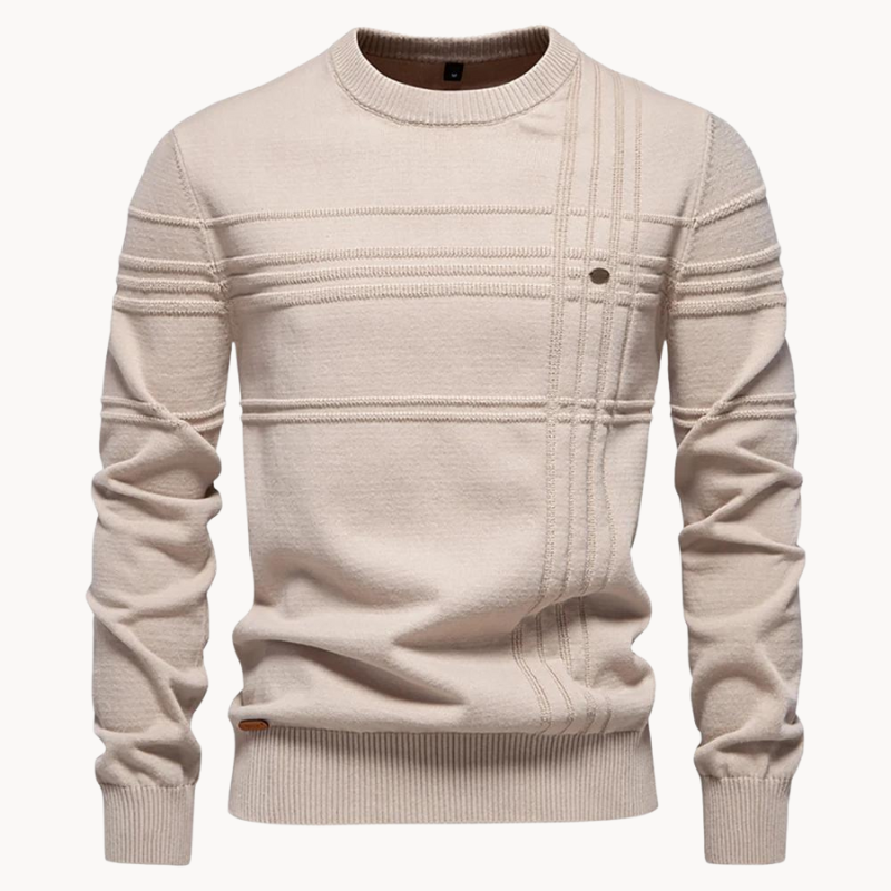 Finley | Timeless sweater with pattern