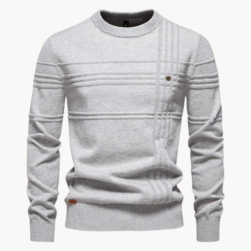 Finley | Timeless sweater with pattern
