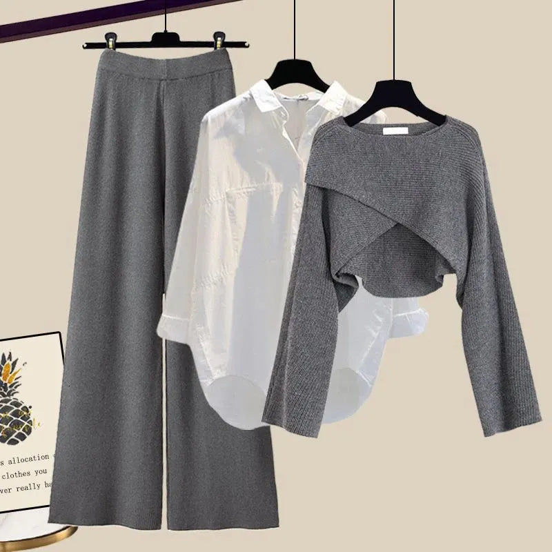 Molly | Comfortable three-piece long-sleeved set