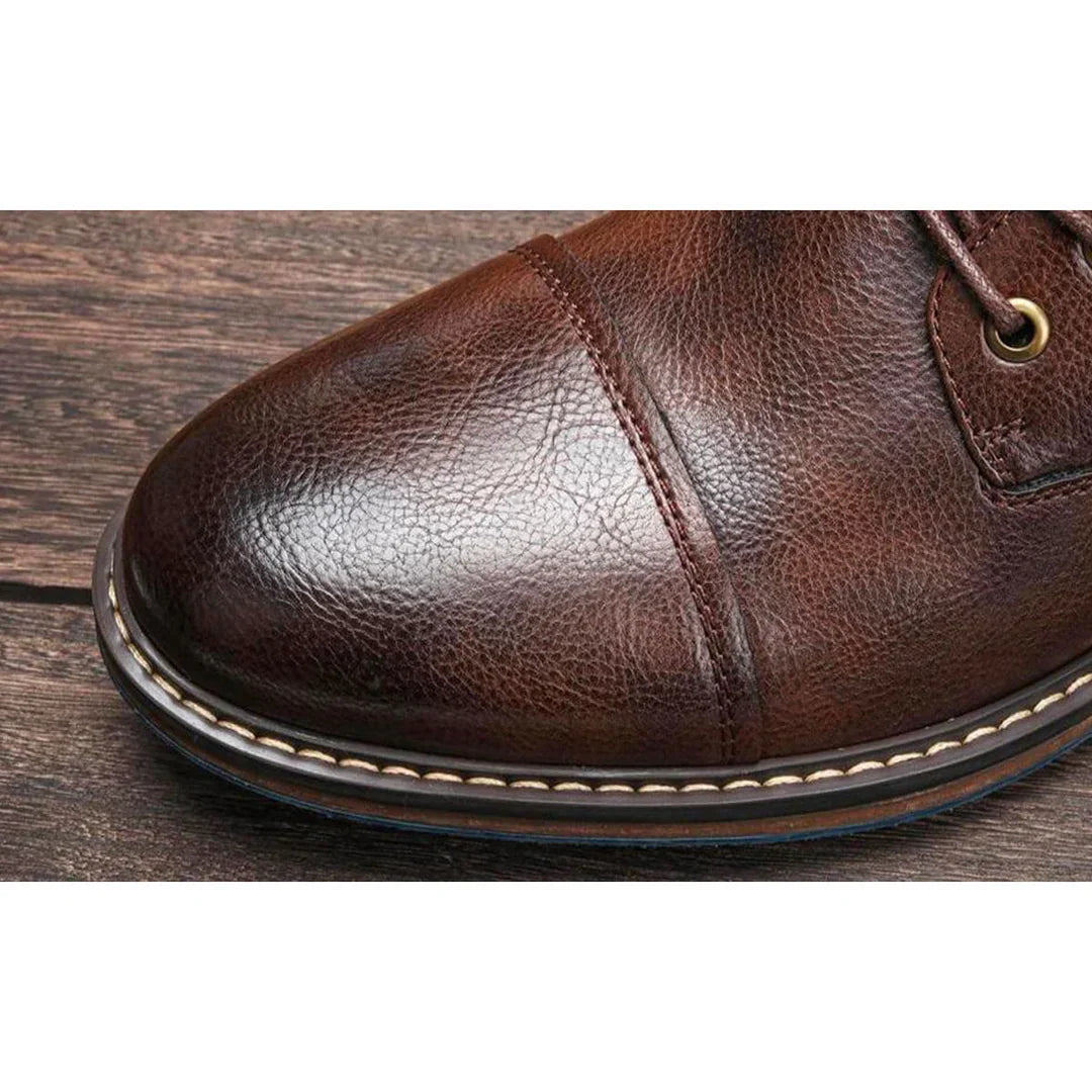 Jonah | Leather Oxford Boots