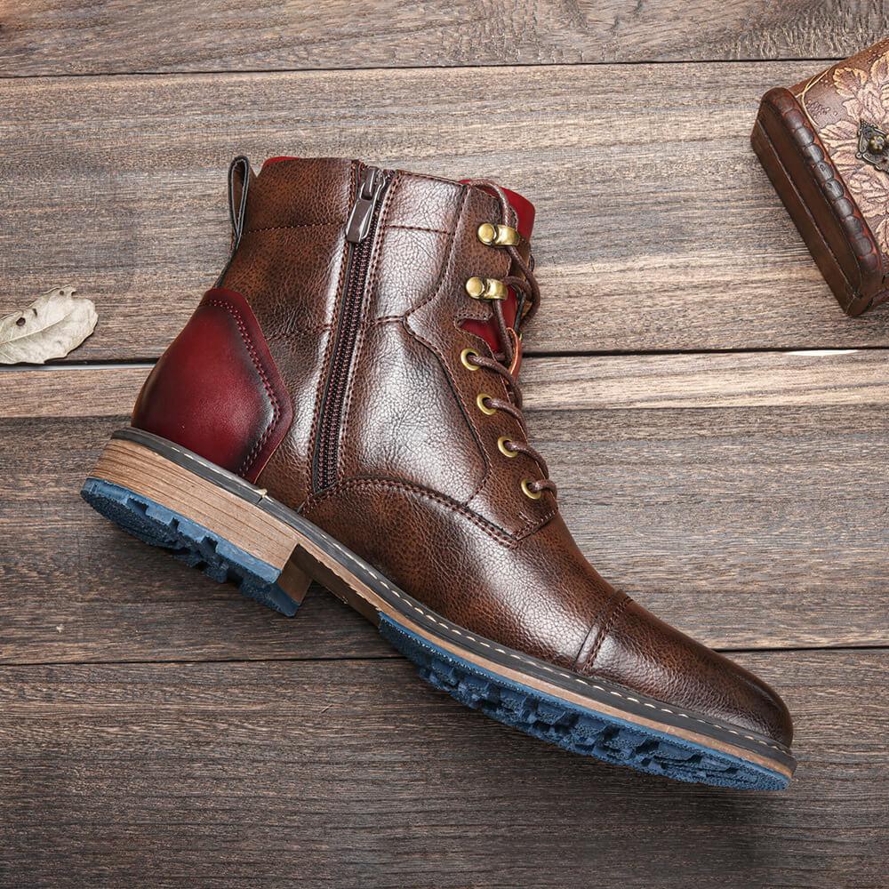 Jonah | Leather Oxford Boots
