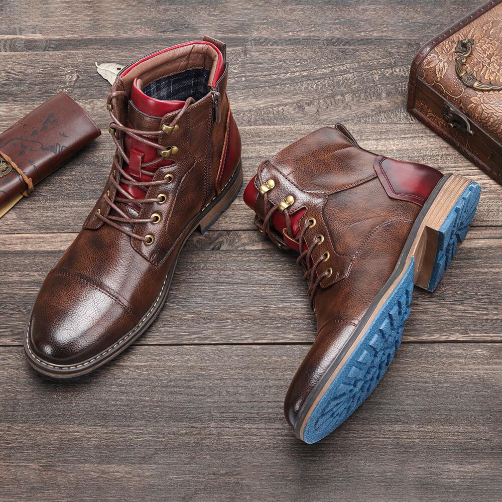 Jonah | Leather Oxford Boots