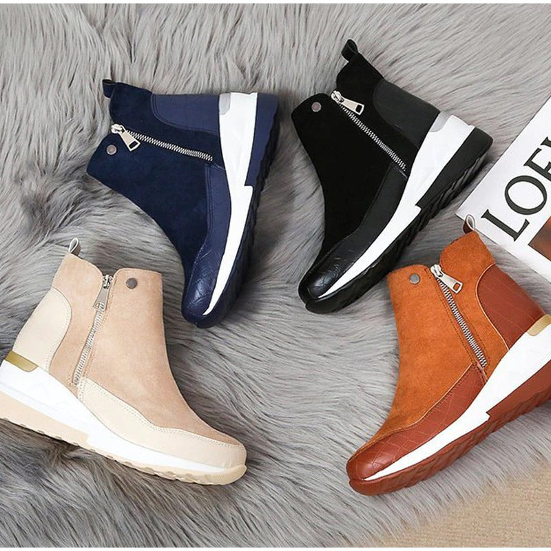 Lyla | Stylish zipped boots