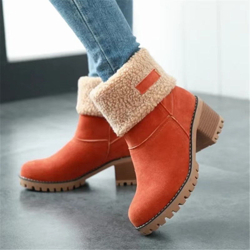 Lacey | Stylish warm leather winter boots