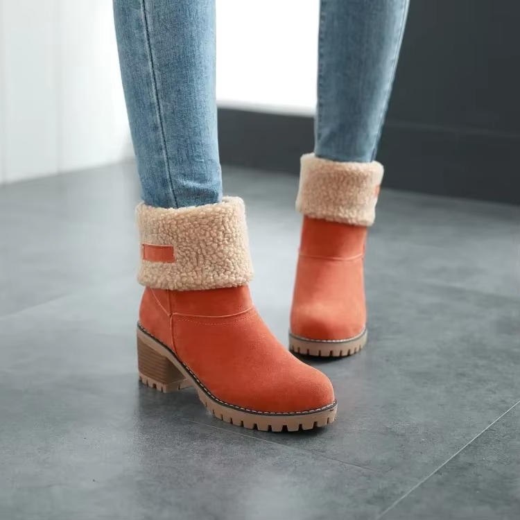 Lacey | Stylish warm leather winter boots
