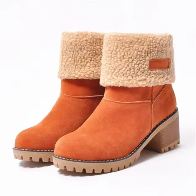 Lacey | Stylish warm leather winter boots