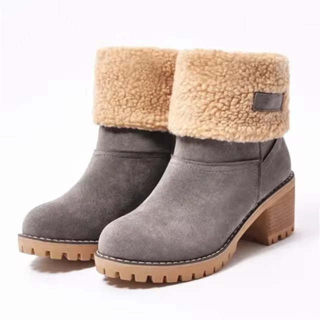 Lacey | Stylish warm leather winter boots
