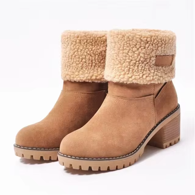 Lacey | Stylish warm leather winter boots