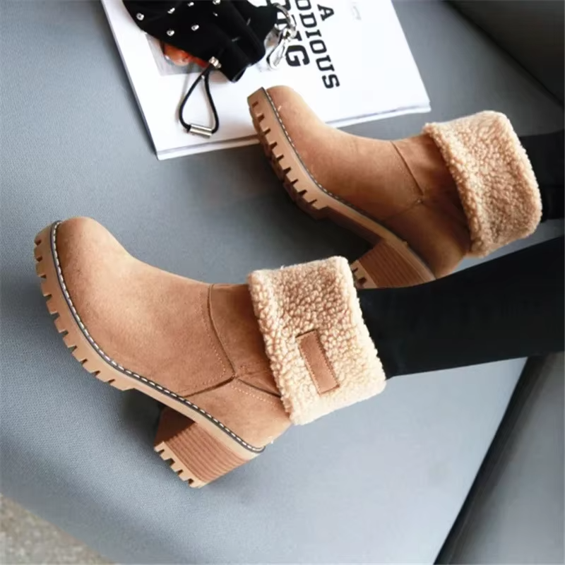 Lacey | Stylish warm leather winter boots
