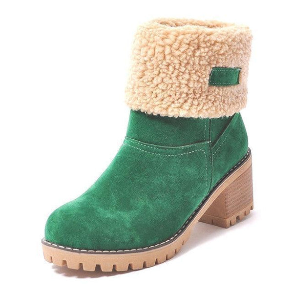 Lacey | Stylish warm leather winter boots