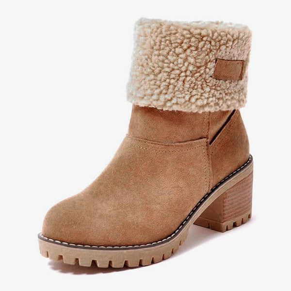 Lacey | Stylish warm leather winter boots