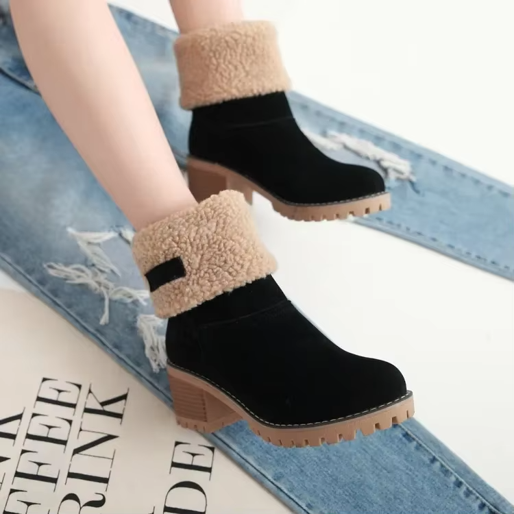 Lacey | Stylish warm leather winter boots