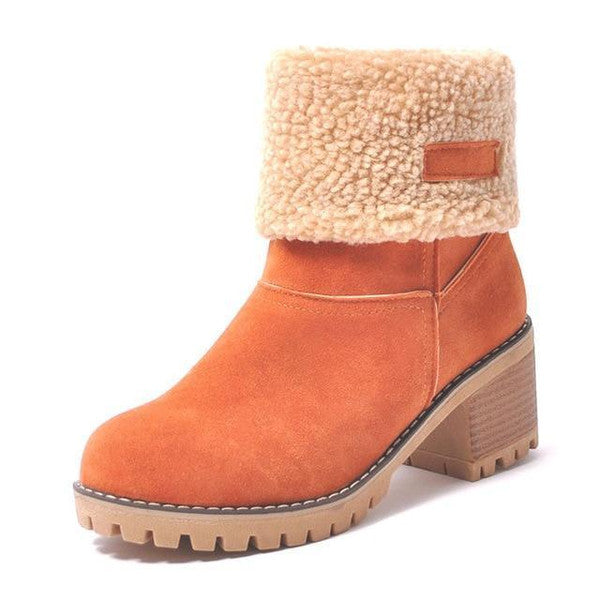 Lacey | Stylish warm leather winter boots