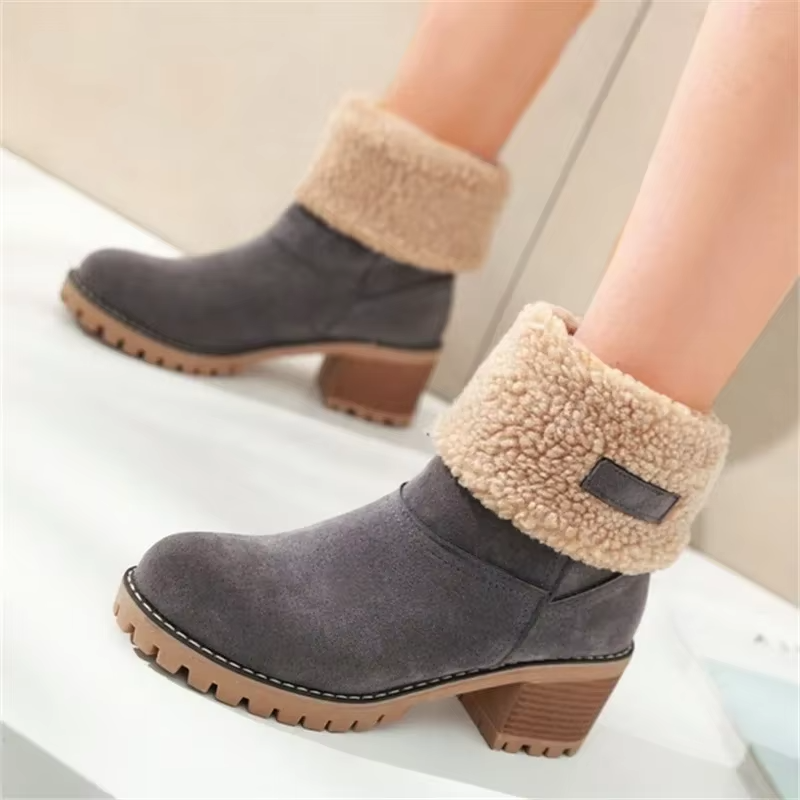 Lacey | Stylish warm leather winter boots