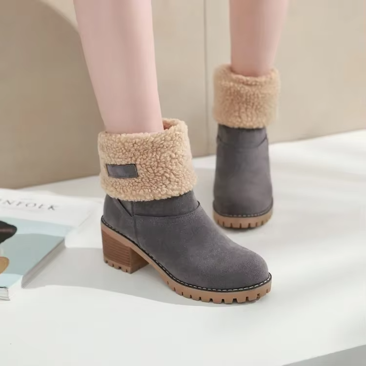 Lacey | Stylish warm leather winter boots