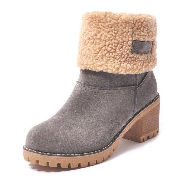 Lacey | Stylish warm leather winter boots