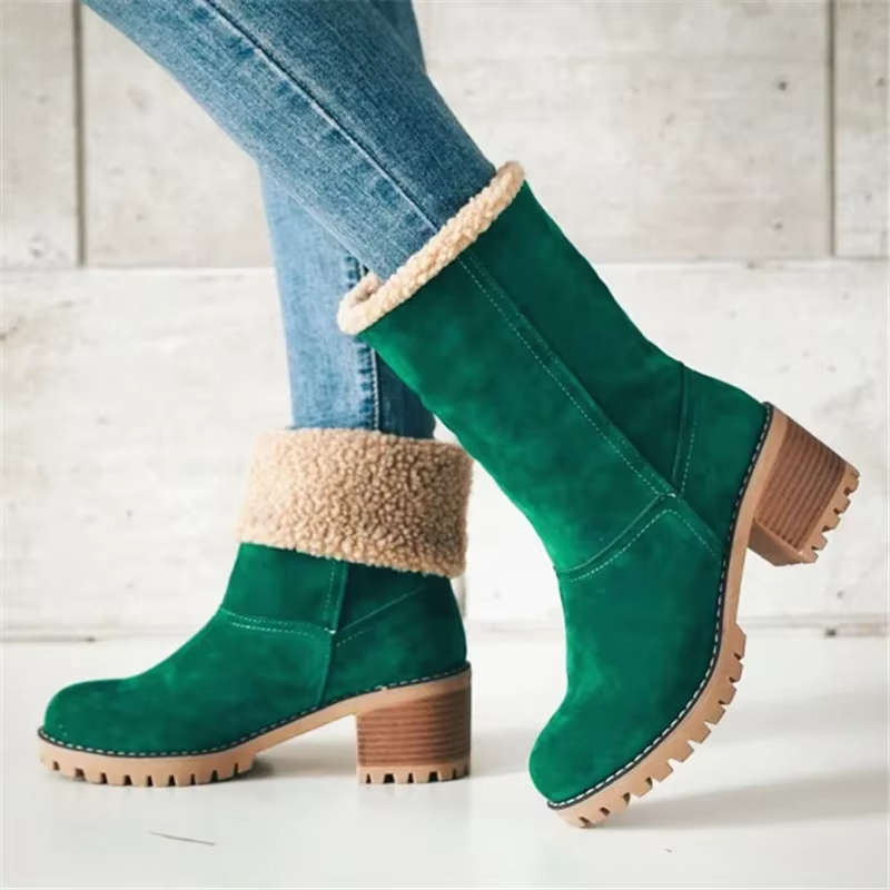 Lacey | Stylish warm leather winter boots