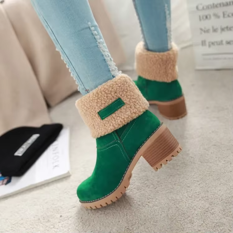 Lacey | Stylish warm leather winter boots