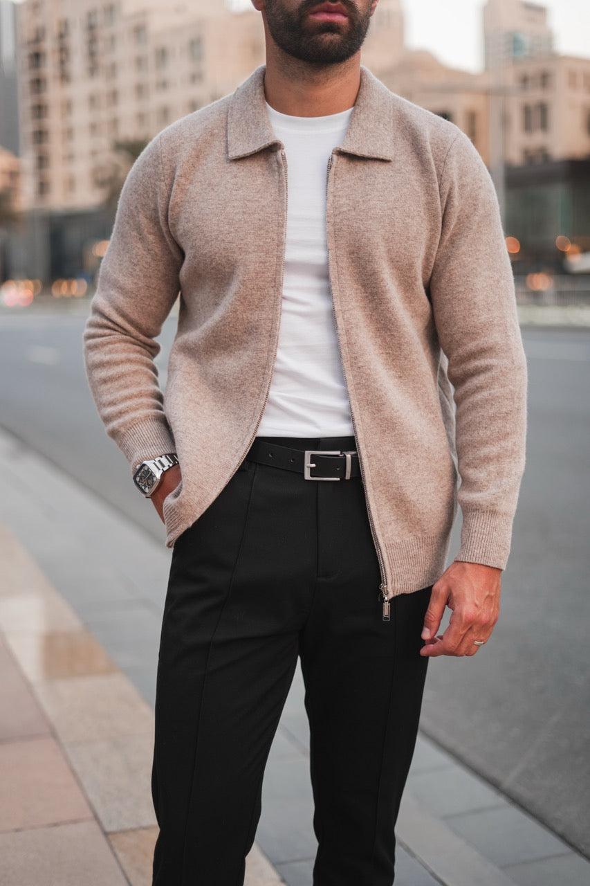 Gareth | Pure Cashmere Cardigan