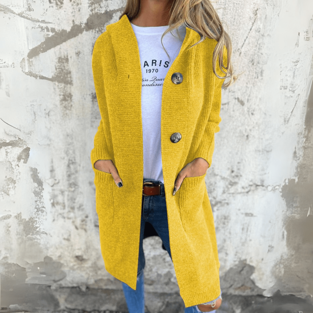 Flora | Elegant long women’s cardigan