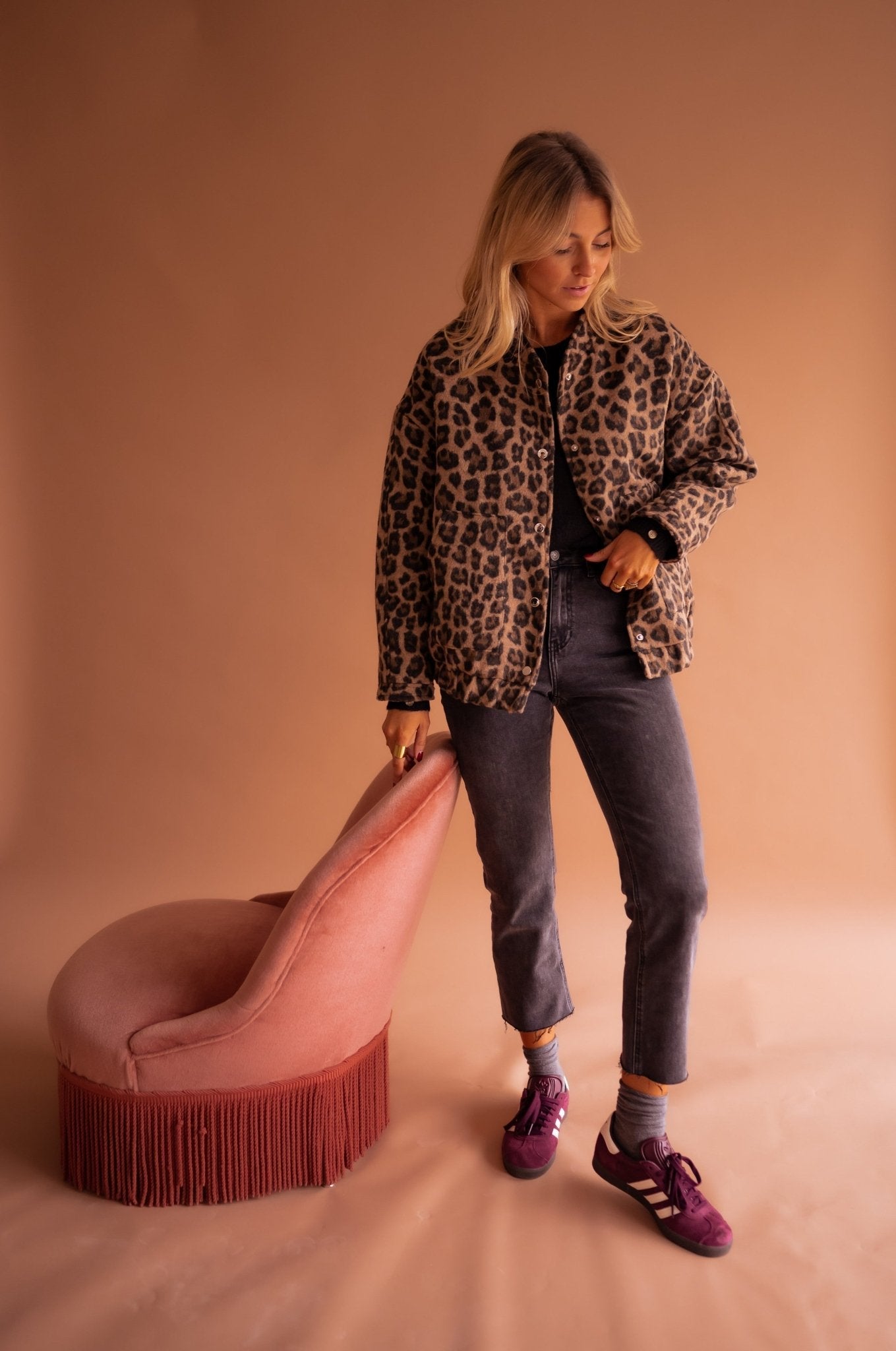 Hayden | Trendy Leopard Print Jacket