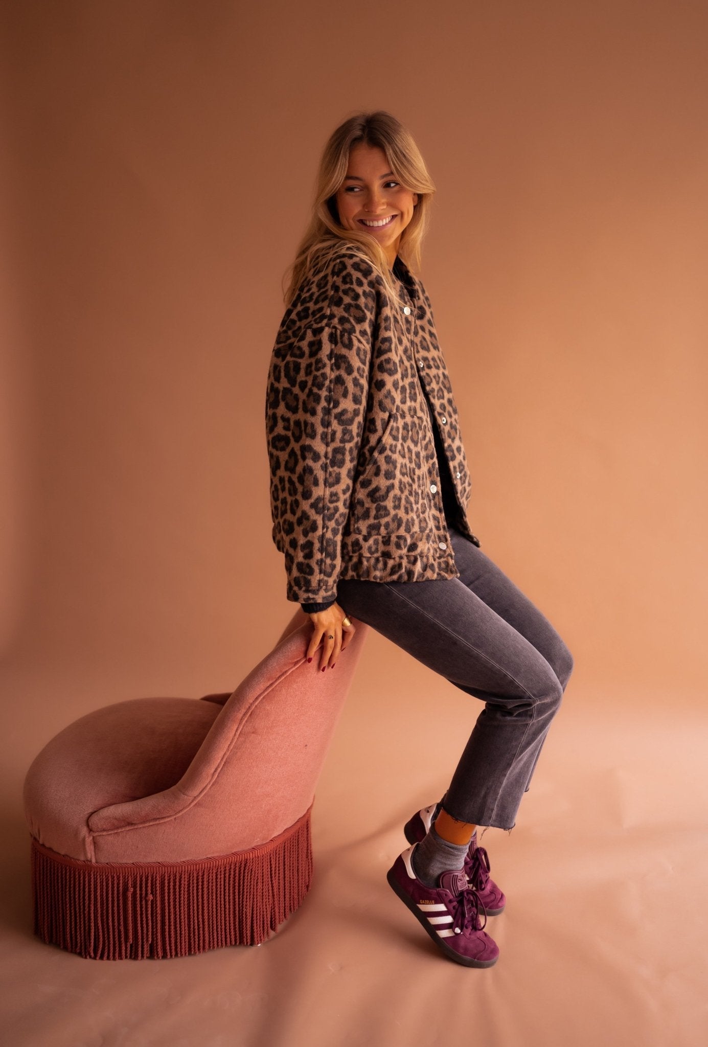 Hayden | Trendy Leopard Print Jacket