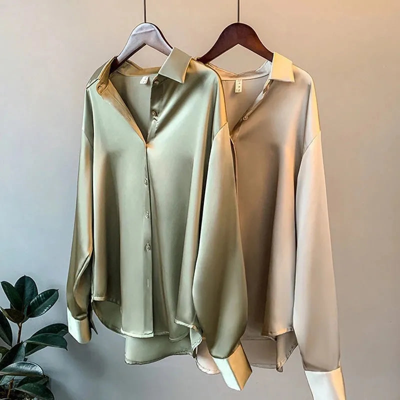 Annette | Stylish silk blouse