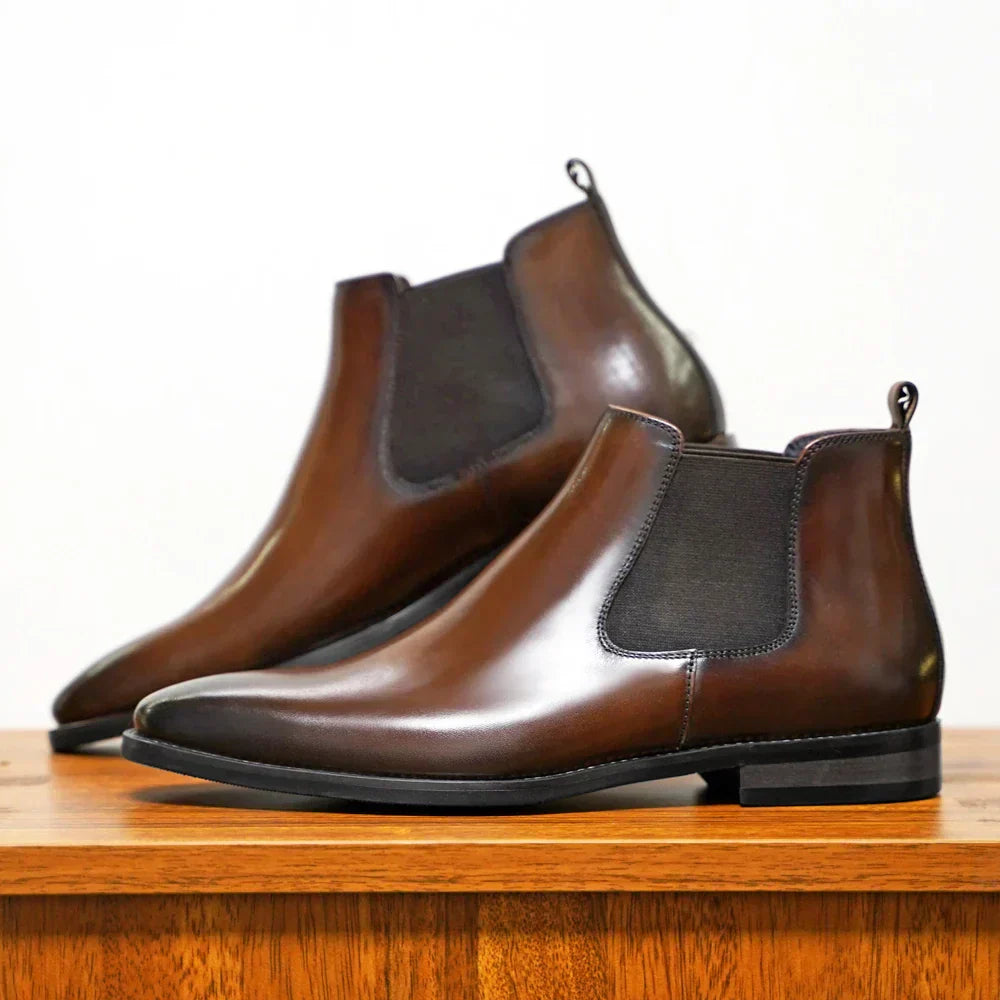 Oliver | Sophisticated Leather Chelsea Boots