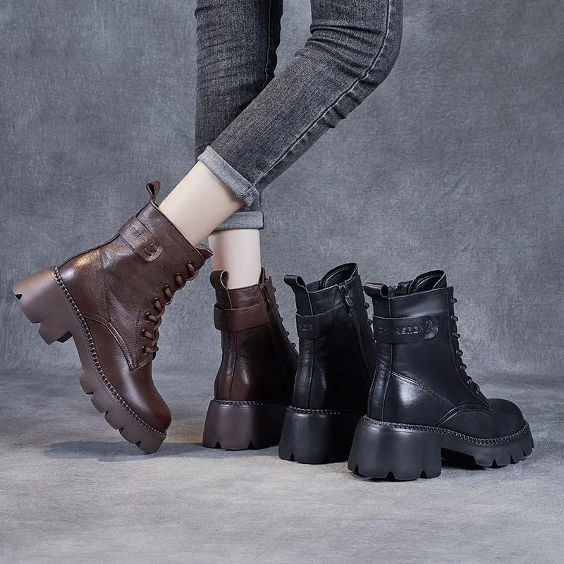 Melinda | Stylish orthopaedic leather boots
