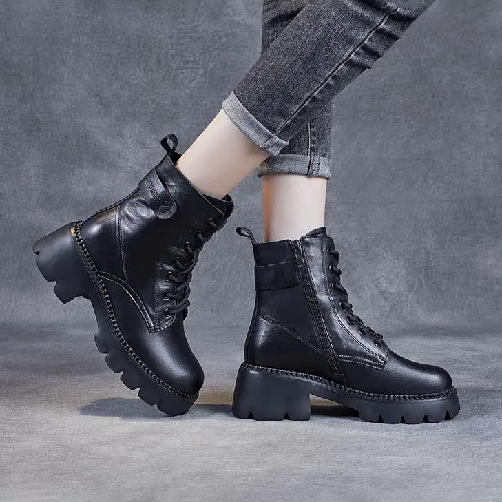 Melinda | Stylish orthopaedic leather boots