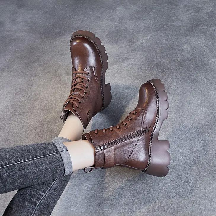 Melinda | Stylish orthopaedic leather boots