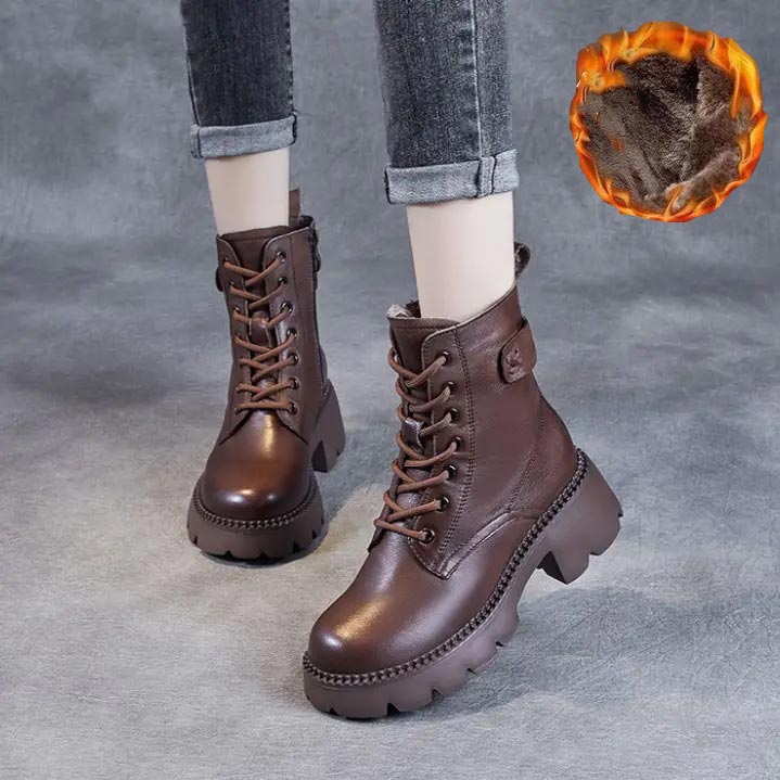 Melinda | Stylish orthopaedic leather boots