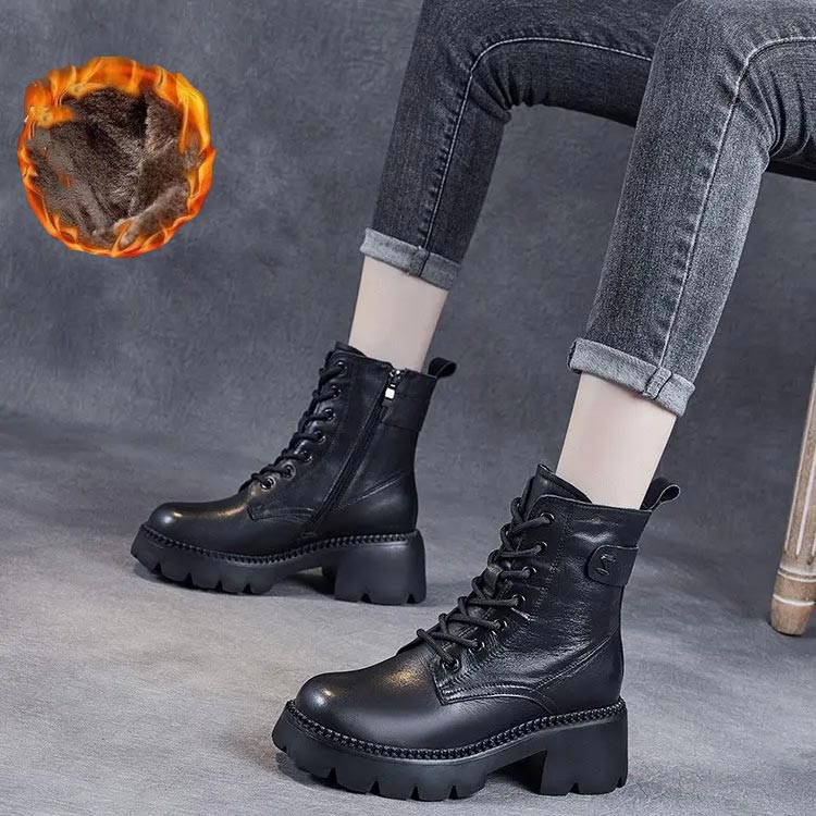 Melinda | Stylish orthopaedic leather boots