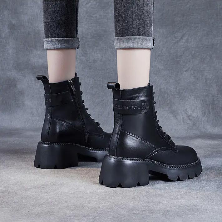 Melinda | Stylish orthopaedic leather boots
