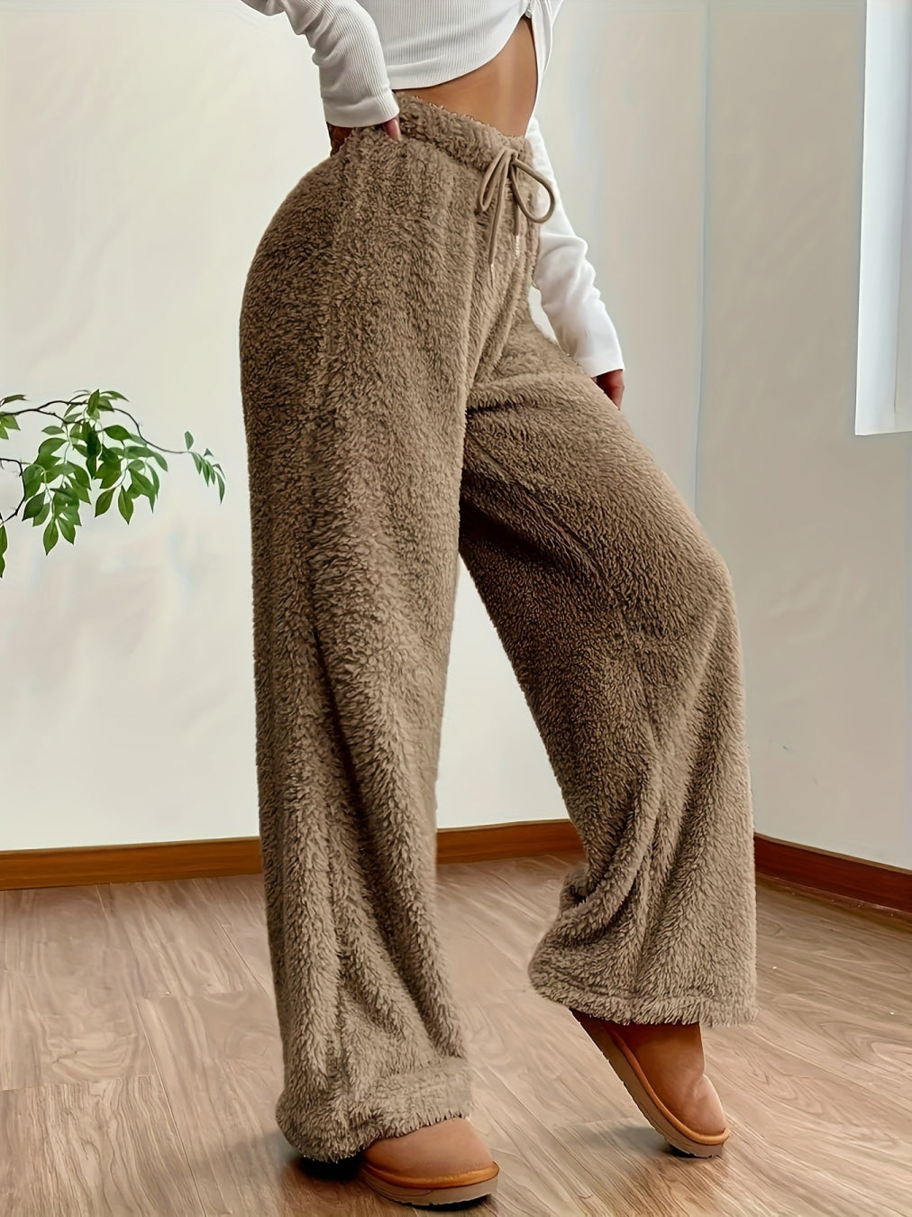 Vienna | Ultra-fleece wide trousers