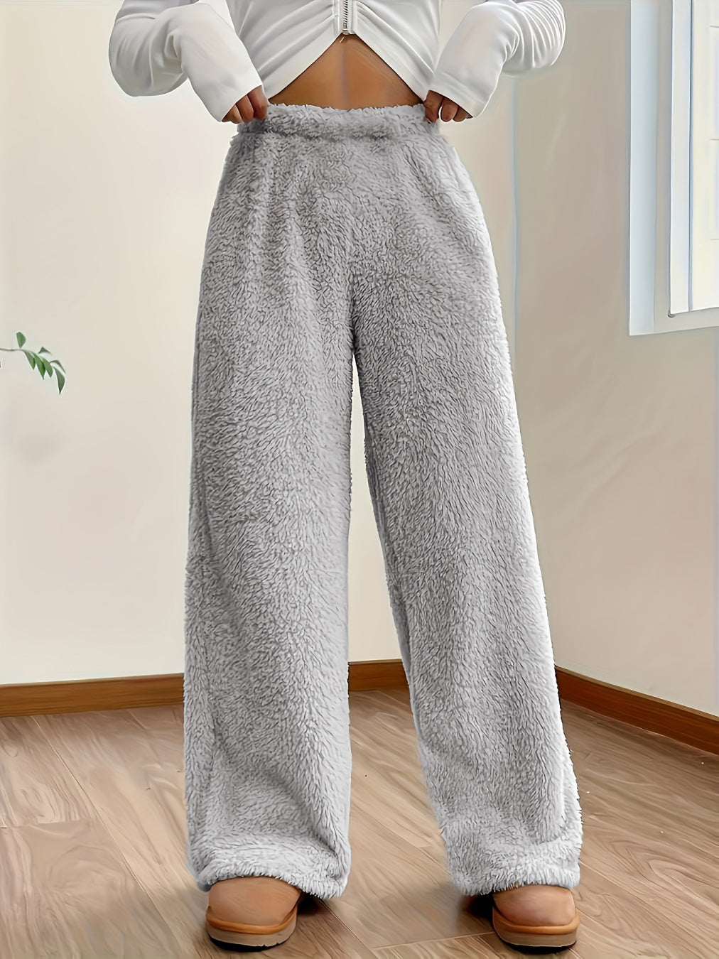 Vienna | Ultra-fleece wide trousers
