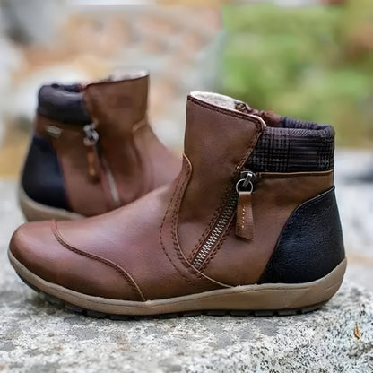 Beatrix | Waterproof orthopaedic boots with premium zip