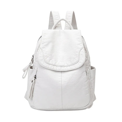 Matilda | Backpack in washed leather