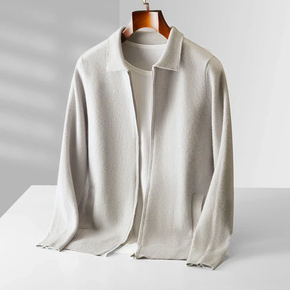 Gareth | Pure Cashmere Cardigan