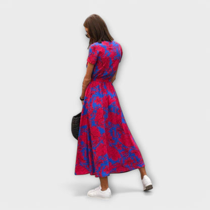 June | Colourful summer dress