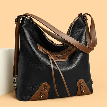 Martha | Elegant bag with multiple compartments made of leather