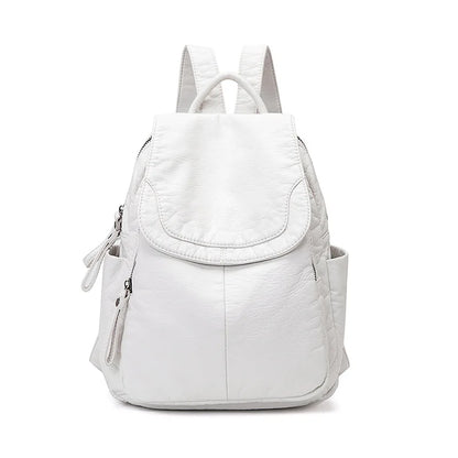 Matilda | Backpack in washed leather