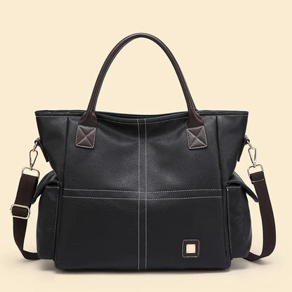 Mia | Large leather tote bag