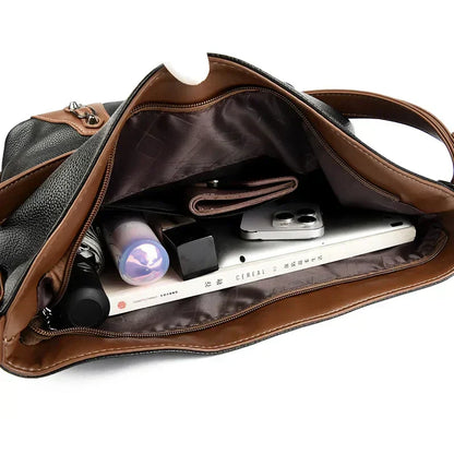 Martha | Elegant bag with multiple compartments made of leather