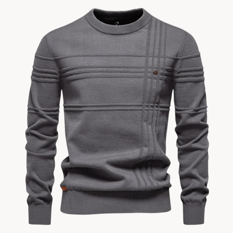 Finley | Timeless sweater with pattern