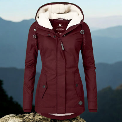 Bella | Sherpa jacket in warm cotton