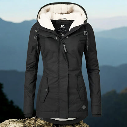 Bella | Sherpa jacket in warm cotton