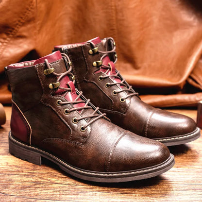 Benjamin | Classic leather Oxford boots for men