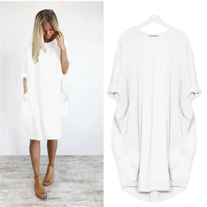 Davina | Women's Dress with Pockets (1+1 Free)
